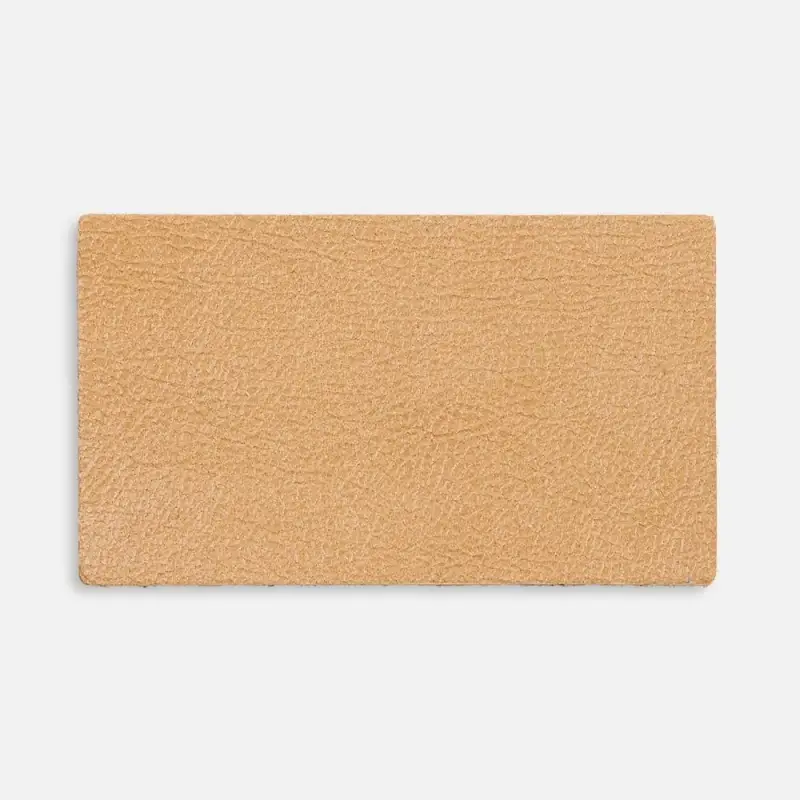 Лейбл кожаный Pasek, M, бежевый