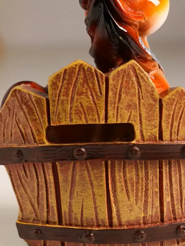 Копилка полистоун Копилка полистоун "Коняшка у забора с монетками" 9,5х5х12,8 см