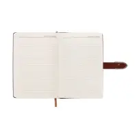 Ежедневник недатированный формат А5, с хлястиком, 112л, линия, пвх, Коричневый Ежедневник недатированный формат А5, с хлястиком, 112л, линия, пвх, Коричневый