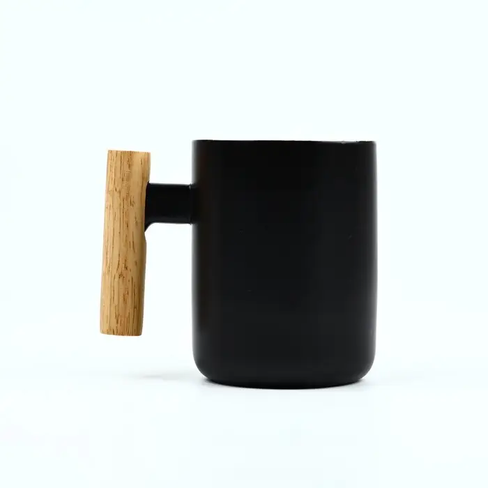 Кружка чайная керамическая &laquo;Жизнь начинается с чашечки кофе&raquo;, 400 мл