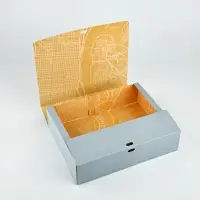 Коробка подарочная складная двухсторонняя, упаковка, «Путешествие», 31 х 24.5 х 8 см