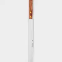 Нож для бисквита Доляна, рабочая часть 20 см, нержавеющая сталь, деревянная ручка