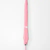 Зонт - трость полуавтоматический &laquo;Однотонный&raquo;, 8 спиц, R=47/55 см, d=94 см, розовый