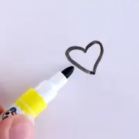 Доска магнитная двухсторонняя, под маркер и мел на подставках (мел, маркер, магниты), МИКС