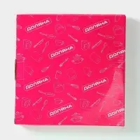 Тарелка пирожковая Доляна &laquo;Млечный путь&raquo;, d=19 см, фарфор, бирюзовая