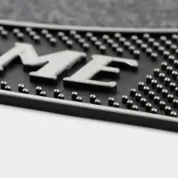 Коврик придверный Доляна Welcome, цветы, 41.5&times;75 см