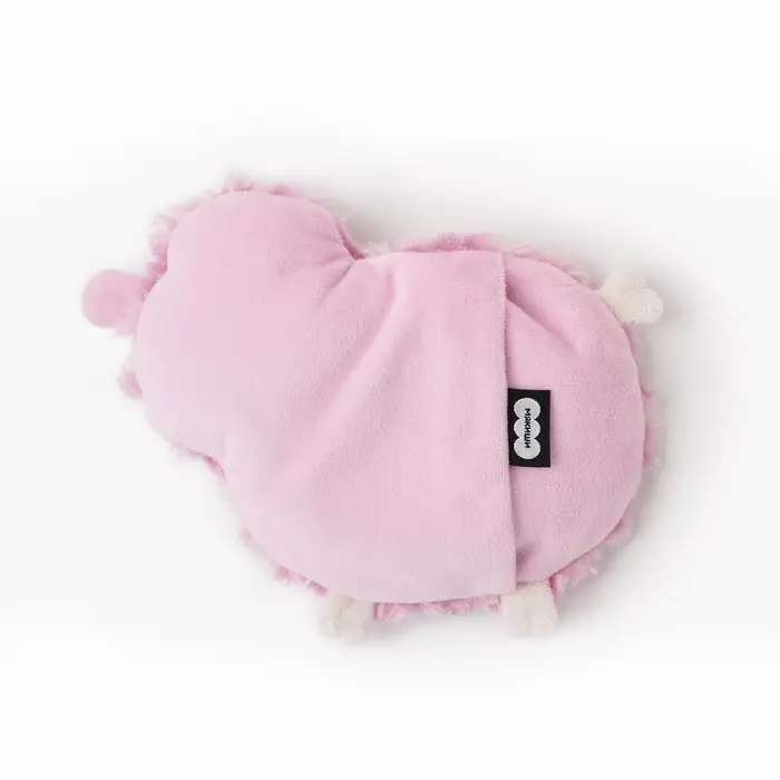 Мягкая игрушка - грелка "Овечка", 15 см, с метрикой, с вишнёвыми косточками, 15 см