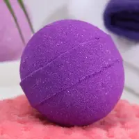 Бомбочка для ванны с шиммером (блёстками) Ultra Violet, 120 г