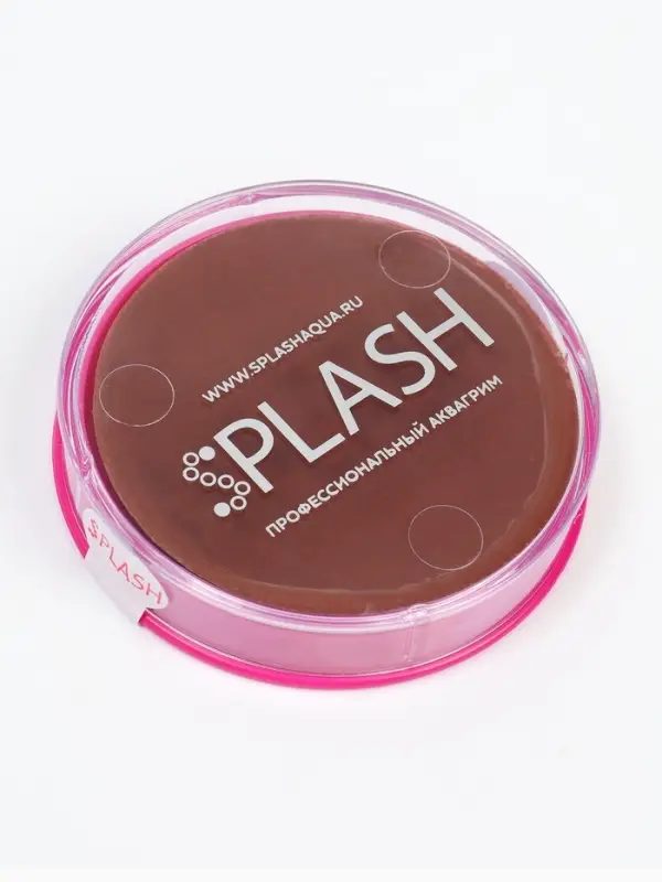 Аквагрим в шайбе, регулярный, коричневый, 32 г