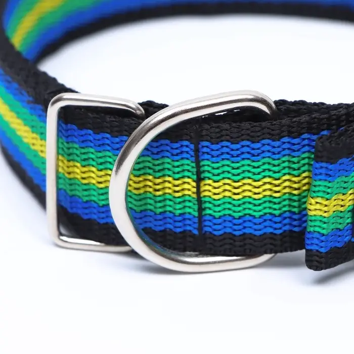 Ошейник четырехслойный, 50&times;3 см, разноцветный