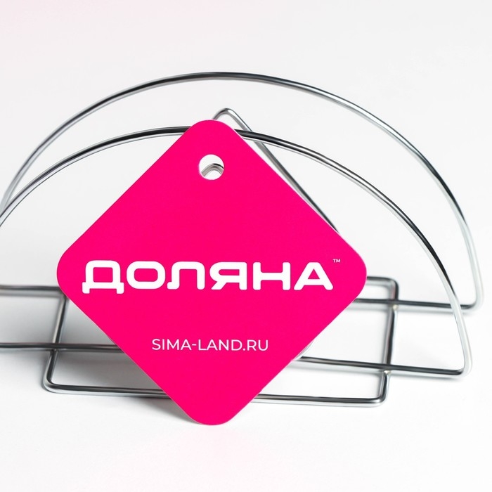 Салфетница Доляна «Сердце»,13×7×6 см Салфетница Доляна «Сердце»,13×7×6 см