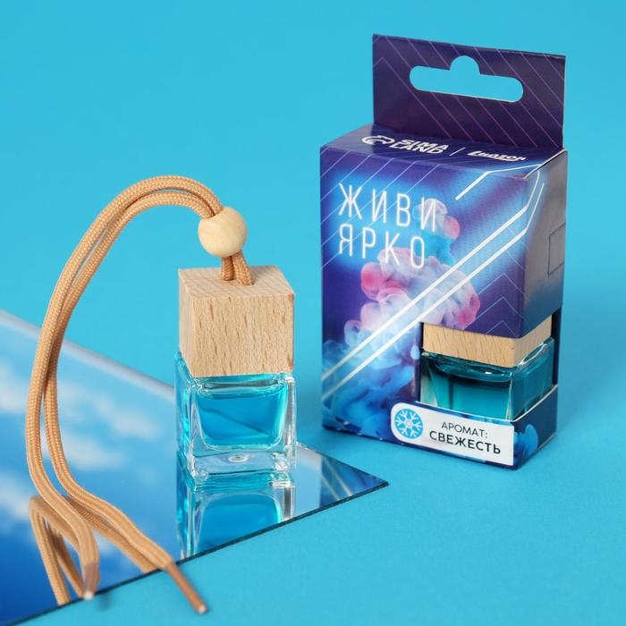 Ароматизатор подвесной в бутылочке, размер XXL «Свежесть» Ароматизатор подвесной в бутылочке, размер XXL «Свежесть»