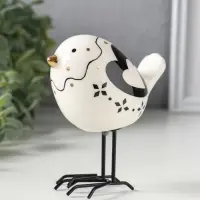 Сувенир керамика "Птенчик с крыльями-сердечками" 9,2х6,3х10,3 см