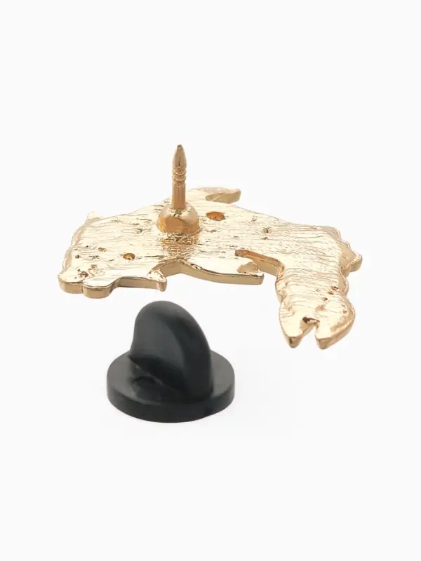 Набор значков &laquo;Япония. Карпы&raquo;, 2 шт. цветной в золоте