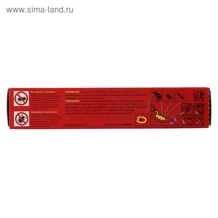 Клей от грызунов "TRAPCOLL",  туба, 135 г