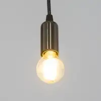 Светильник BayerLux 1929/1BK E14 40 Вт черный 5&times;5&times;105 см