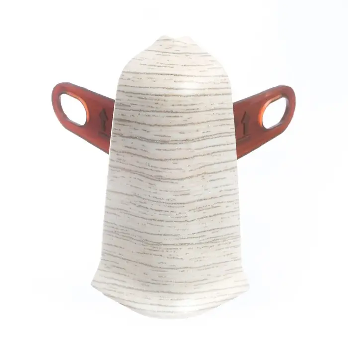 Угол наружный (внешний) «Деконика», с крепежом для плинтуса, 55 мм, 253 ясень серый Угол наружный (внешний) «Деконика», с крепежом для плинтуса, 55 мм, 253 ясень серый