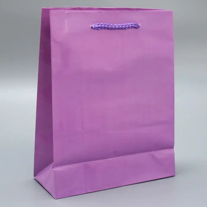 Пакет подарочный ламинированный, упаковка, «Сиреневый», MS 18 х 23 х 8 см Пакет подарочный ламинированный, упаковка, «Сиреневый», MS 18 х 23 х 8 см
