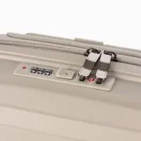 Чемодан на съёмных колёсах, 18", кодовый замок, 33&times;16&times;49 см, светло-бежевый