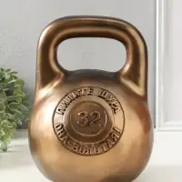 Копилка для денег &laquo;Гиря 32 кг&raquo;, гипс, 28&times;20 см