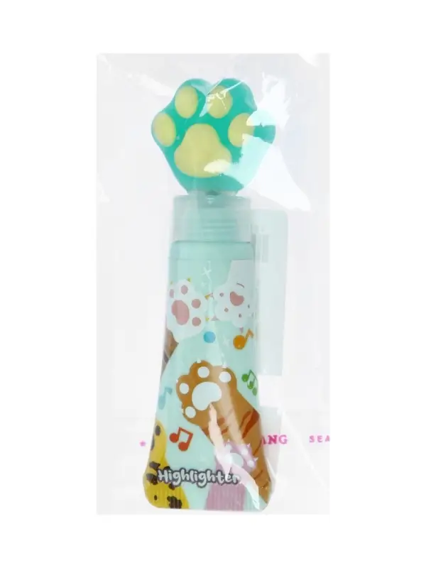 Маркер-текстовыделитель &laquo;Лапка&raquo;, МИКС