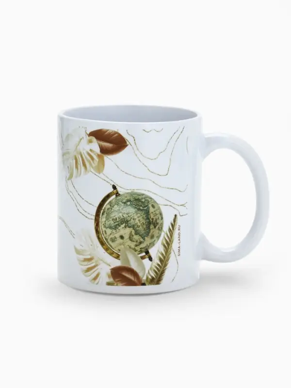 Кружка чайная керамическая &laquo;Золотому учителю&raquo;, 320 мл