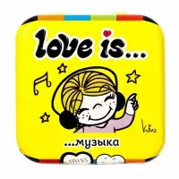 Освежающие конфеты Love is, в форме сердца, со вкусом морской соли и лимона, 20 г