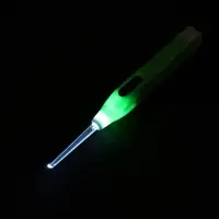 Палочка для чистки ушей LES-03, LED-подсветка, 3 насадки, от батареек (в комплекте)