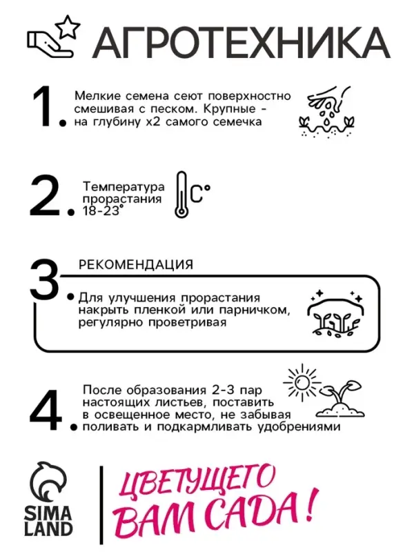 Семена цветов Гвоздика бородатая &laquo;Черри бренди&raquo;, F1, 4 шт., двулетник, &laquo;Гавриш&raquo;
