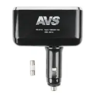 Разветвитель прикуривателя AVS 12/24 (на 2 выхода+USB) CS211U