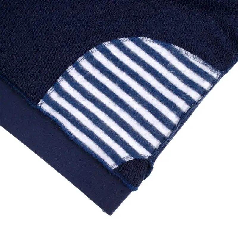 Худи унисекс оверсайз Seamark, темно-синее, размер XS/S Худи унисекс оверсайз Seamark, темно-синее, размер XS/S