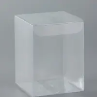 Складная прозрачная коробка из PVC, для упаковки подарков, 6&times;6&times;8 см