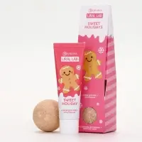 URAL LAB Розовый НГ Sweet Holidays, крем для рук и бомбочка для ванны