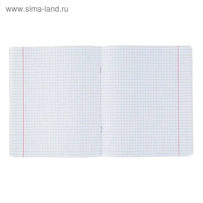 Тетрадь 96 листов в клетку Duotone Next, картонная обложка, микс