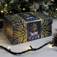 Гирлянда &laquo;Нить&raquo; 10 м, IP44, УМС, тёмная нить, 100 LED, свечение тёплое белое, мерцание белым, 220 В