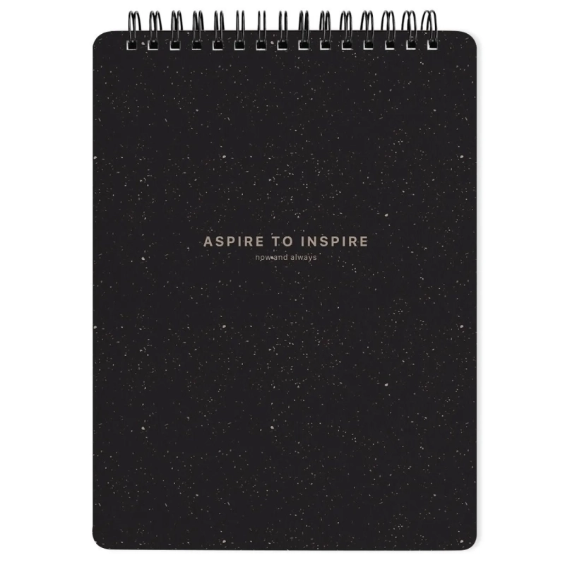 Блокнот А5 80л.клетка,спираль,Be Smart Sence черн,N3708