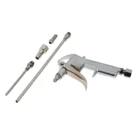 Продувочный пневматический пистолет ТУНДРА, металлический корпус, в наборе