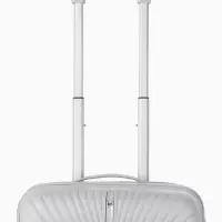 Чемодан на колёсах, 20", кодовый замок, 36&times;20&times;54 см, серый