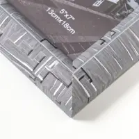 Фоторамка пластик 13х18 см "Моррис" тёмно-серый 23х18х2 см