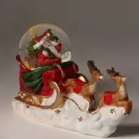 Снежный шар &laquo;Дед Мороз с подарками&raquo;, 19&times;8.5&times;11.5 см