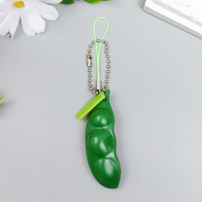 Брелок резина Брелок резина "Горошек" выдавливается 2х7 см