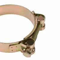 Хомут силовой ZEIN engr, диаметр 80-85 мм, ширина 24 мм, оцинкованный