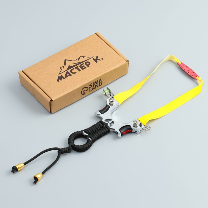 Рогатка металлическая Рогатка металлическая "Вихрь" в текстильной оплётке