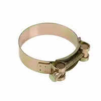 Хомут силовой ZEIN engr, диаметр 80-85 мм, ширина 24 мм, оцинкованный