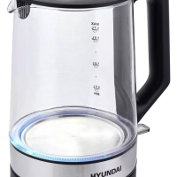 Чайник HYK-G8808 1,7л 2200Вт черный (стекло)