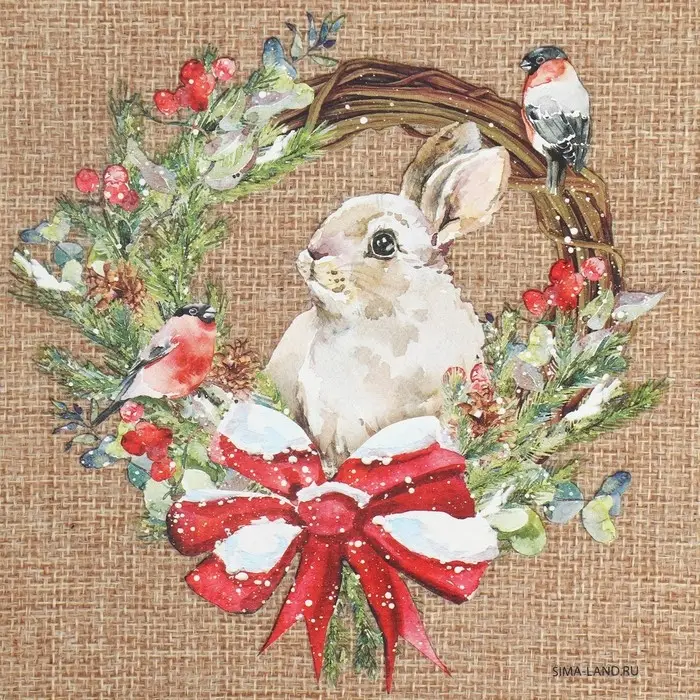 Мешочек подарочный с термонаклейкой «Зайка», 16 х 24 см +/- 1.5 см Мешочек подарочный с термонаклейкой «Зайка», 16 х 24 см +/- 1.5 см