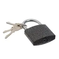 Замок навесной LOCKLAND, с влагозащитной дужкой, 50 мм