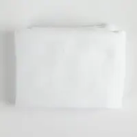 Отрез для рукоделия, плюш, белый, 53&times;50 см