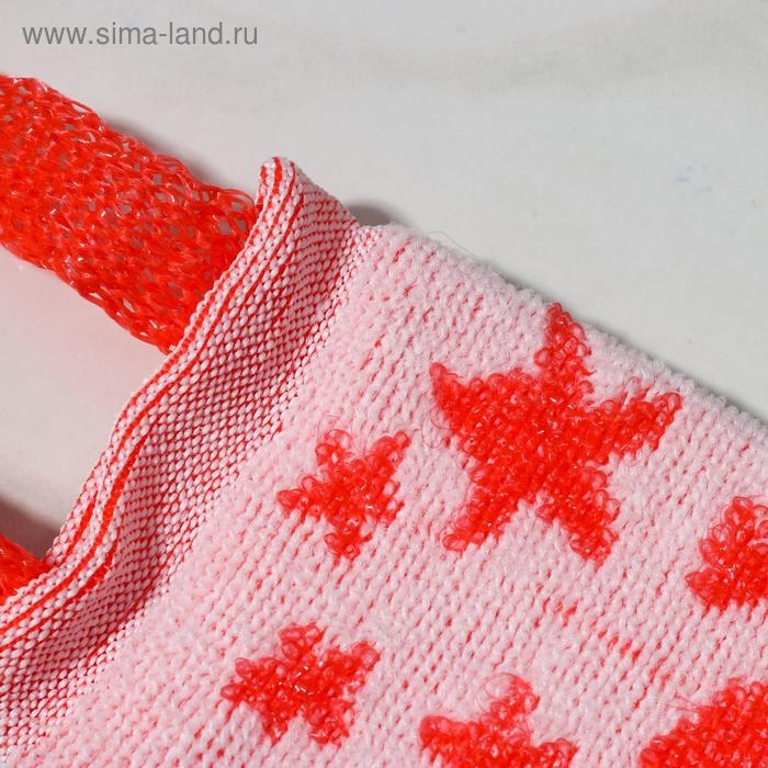 Мочалка для тела Доляна «Русалка», 11×40 см, цвет МИКС