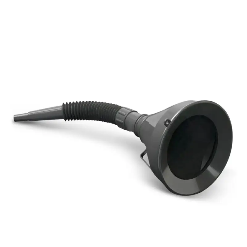 Воронка непроливайка с гибким носиком AVS OFN-135 (D-135мм, L-370мм)(латун.сетч.фильтр)